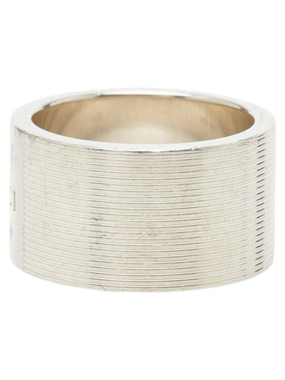 Gucci Logo Ring Silver - Picture 4 of 8